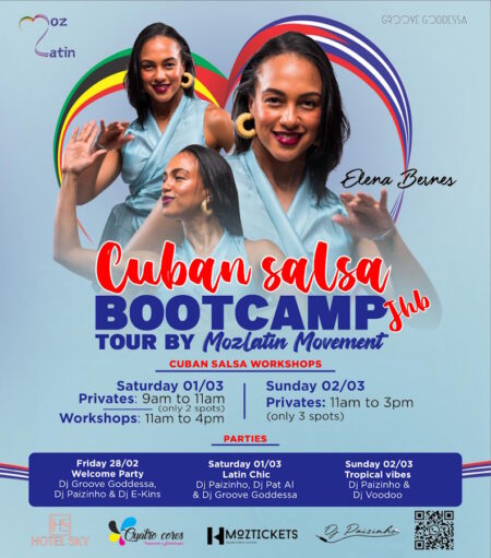 Cuban Salsa Bootcamp Tour – Sandton: Partnerwork Workshop - Single  (March 1st): 1:30pm - 2:45pm