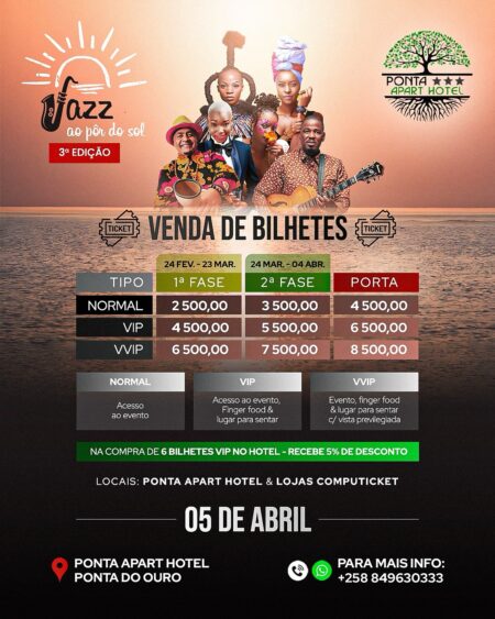 Jazz ao pôr do Sol – 3ª edição - NORMAL