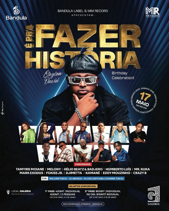 É Pra Fazer História – Birthday Celebration de Cleyton David