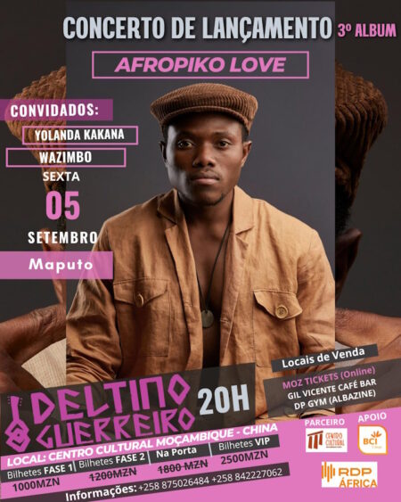 Deltino Guerreiro — Concerto de Lançamento 3.º Álbum “Afropiko Love” - Normal