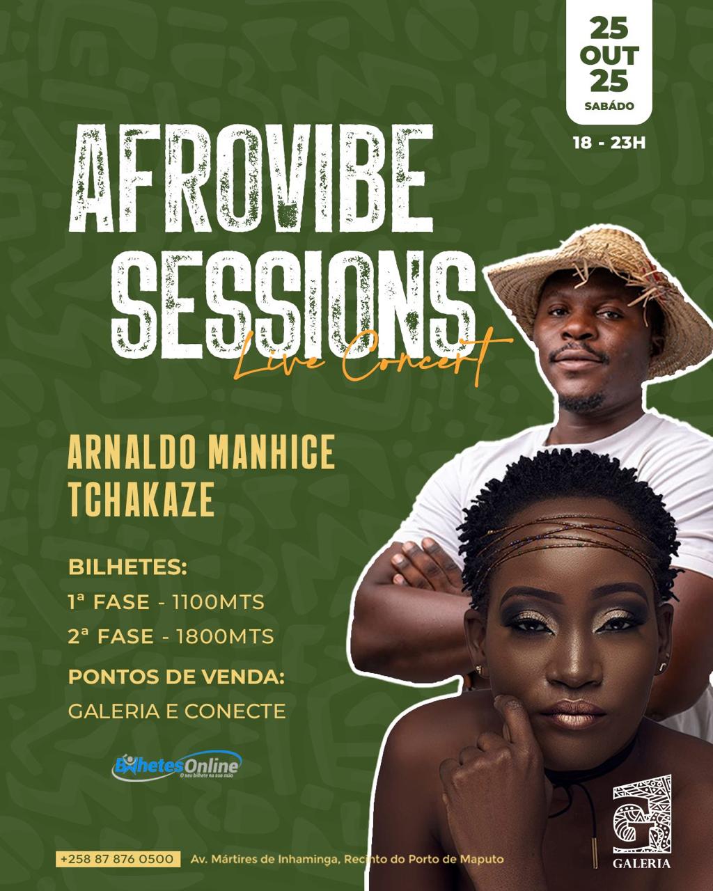 AfroVibe Sessions: Arnaldo Manhice & Tchakaze