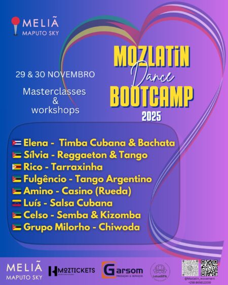 MozLatinDBC - Passe completo - todos workshops e masterclass (incluindo festa e Snack para o almoço de sábado )