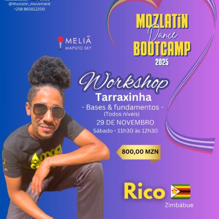 MozLatinDBC - Workshop de Tarraxinha - Bases e fundamentos - Professor Rico (Zimbabwe 🇿🇼)