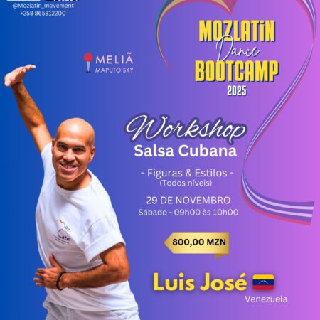 MozLatinDBC - Workshop de Salsa Cubana - Figuras e estilos - Professor Luis (Venezuela 🇻🇪)