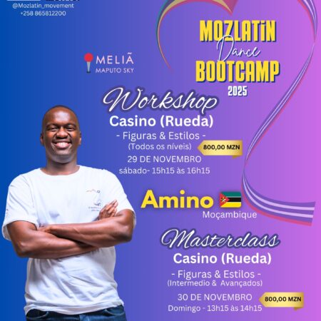 MozLatinDBC - MasterClass de Rueda de Casino - Professor Amino (Moçambique 🇲🇿)