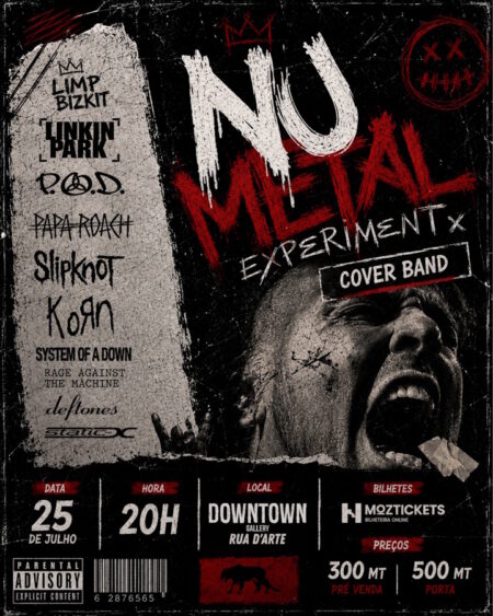 NU METAL EXPERIMENT X – Cover Band