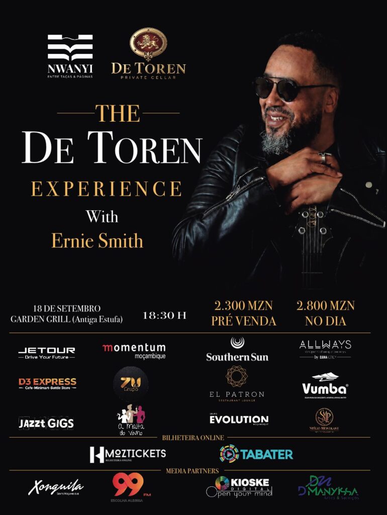 THE DE TOREN EXPERIENCE | Uma noite exclusiva com Ernie Smith