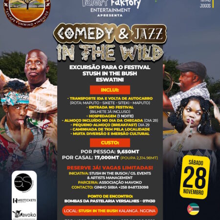Comedy & Jazz in the Wild - Bilhete Individual