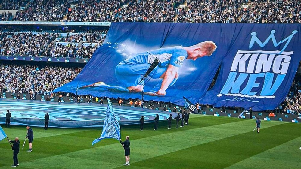 Desporto/Futebol: Kevin De Bruyne despede-se emocionado do Etihad e entra para a eternidade do Manchester City