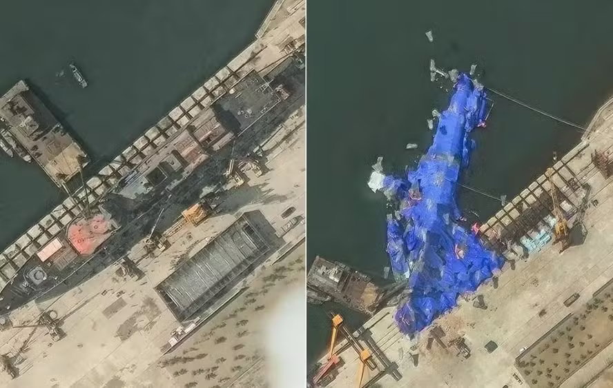 Internacional/Ásia: Coreia do Norte Relança Destróier Após Falha e Reprime Responsáveis com Severidade Inédita