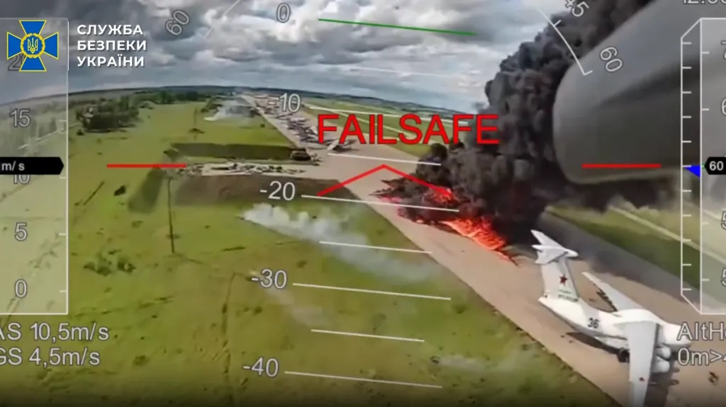 Internacional/Europa: Operação Teia de Aranha, Ucrânia Revela os Bastidores do Ataque Sem Precedentes à Aviação Estratégica Russa