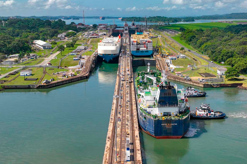 Canal do Panamá registra aumento de trânsito à medida que guerra no Oriente Médio eleva preços do combustível