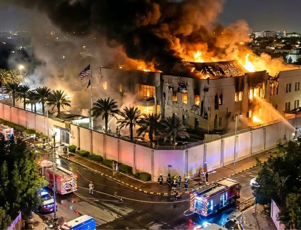 Embaixada dos Estados Unidos em Riade é alvo de drones