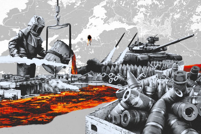 Como uma refinaria na Irlanda alimenta a máquina de guerra russa