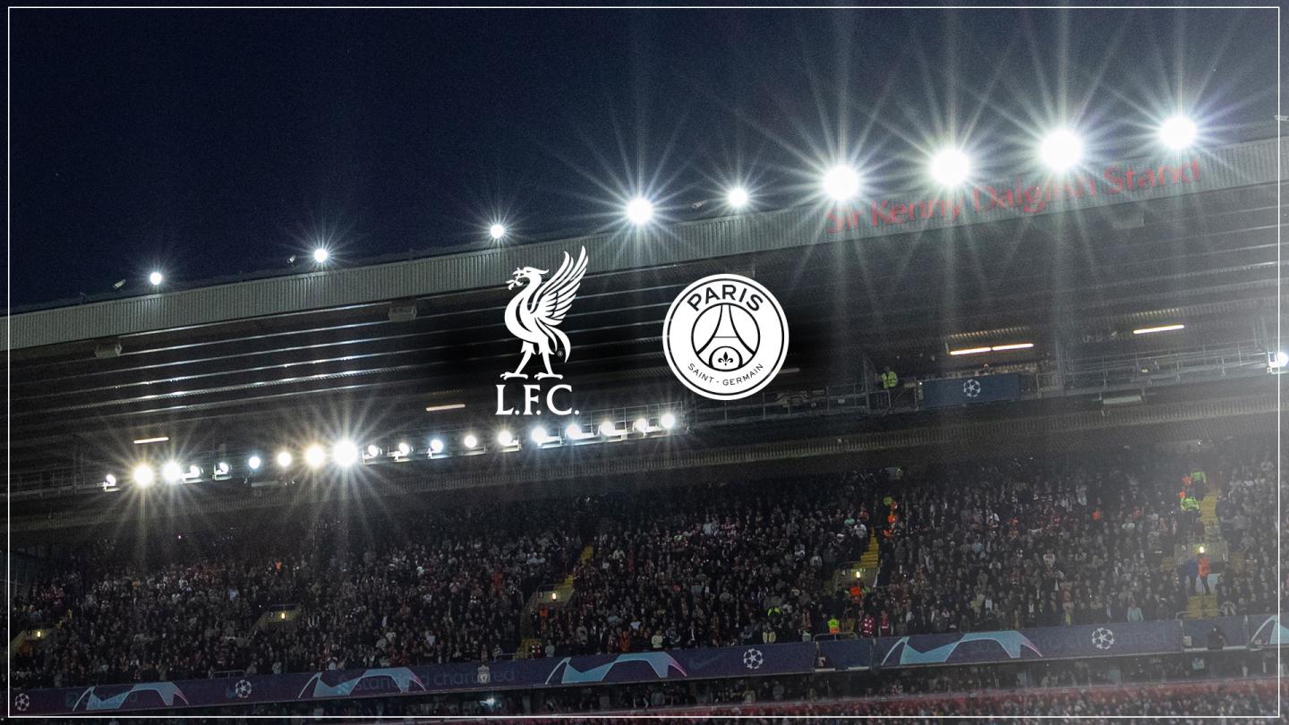 Liverpool contra o impossível: Anfield prepara-se para uma noite decisiva frente ao PSG