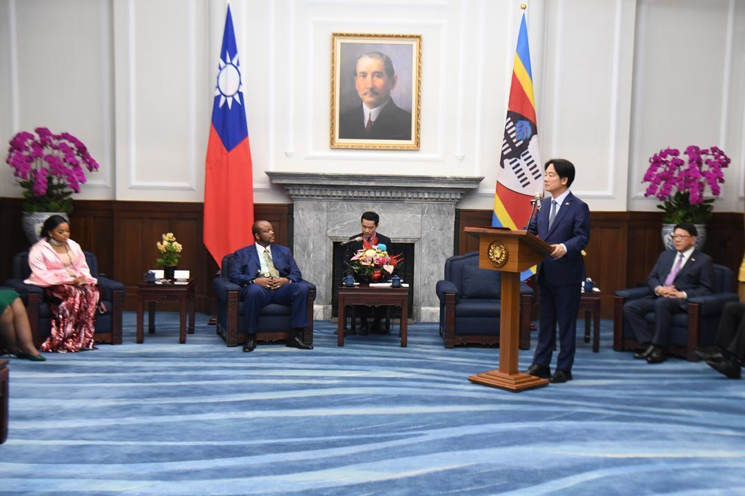 Taiwan reforça presença diplomática em África: visita estratégica de Lai Ching-te a Eswatini num contexto de tensão com Pequim