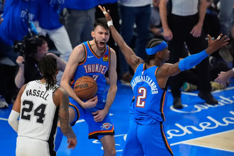 Thunder de Gilgeous-Alexander Domina Spurs e Fica a Uma Vitória das Finais da NBA