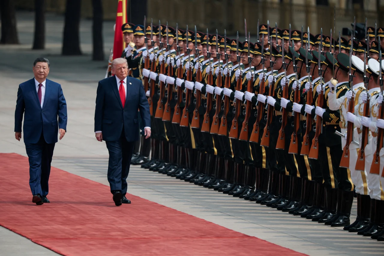 Xi Jinping recebe Donald Trump em Pequim em meio a tensões comerciais e geopolíticas