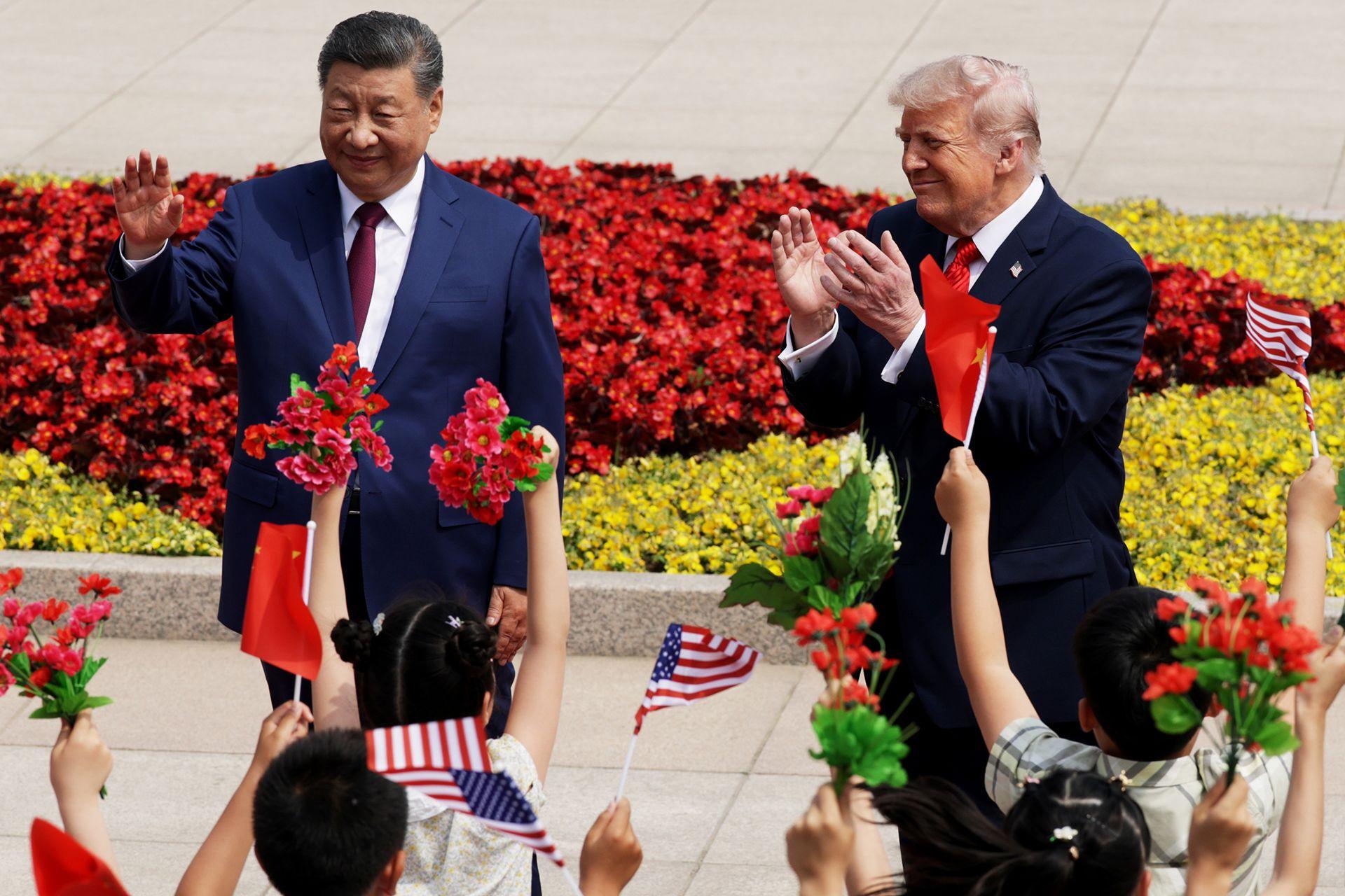 Xi Jinping alerta Donald Trump sobre Taiwan durante visita histórica à China