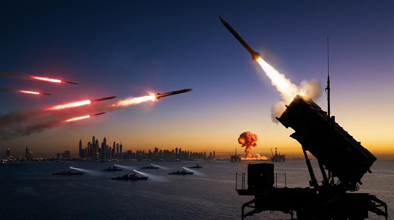 Tensão militar entre Irão, Estados Unidos, Kuwait e Bahrein após troca de ataques com mísseis no Golfo