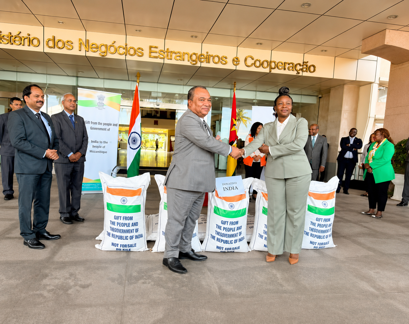 Cooperação Índia-Moçambique Ganha Novo Impulso com Resposta Humanitária às Cheias