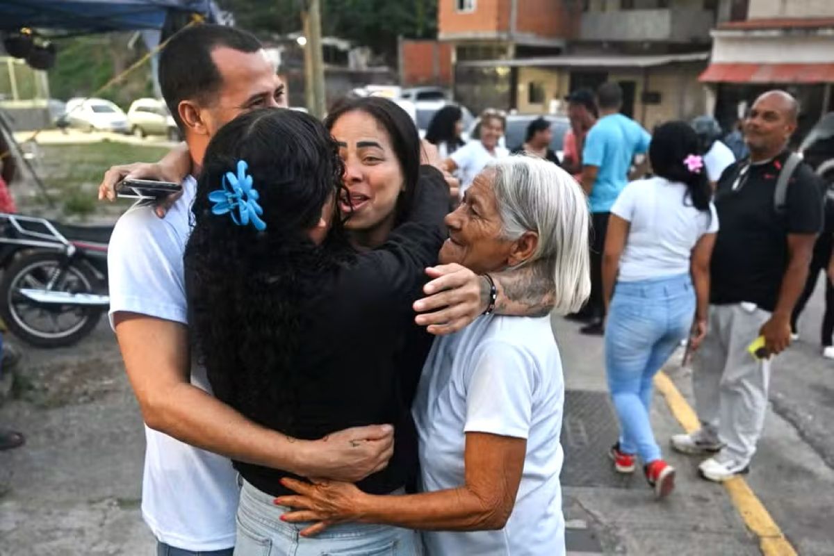 Governo venezuelano anuncia libertação de 1.046 detidos tidos como “políticos”