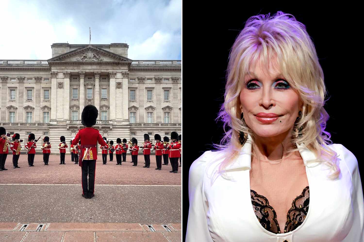 Banda dos guardas do Palácio de Buckingham toca “9 to 5” em tributo a Dolly Parton