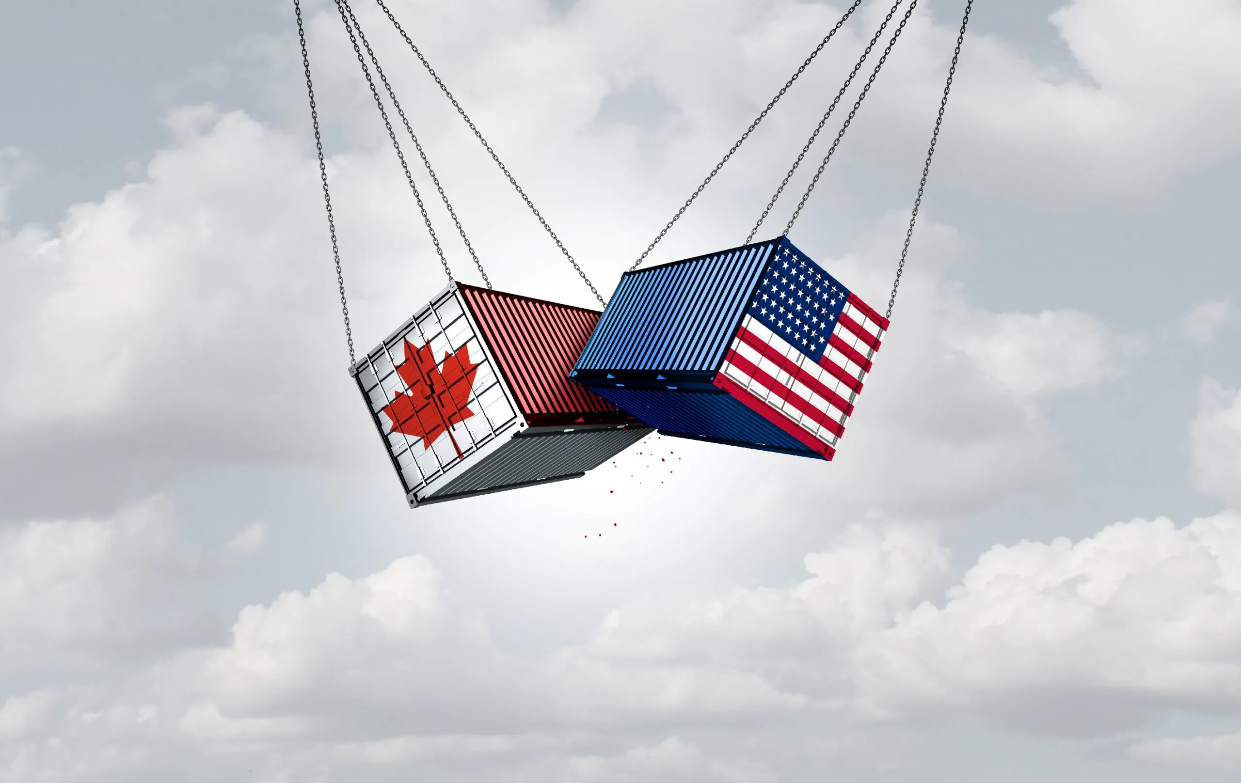 Ottawa responde a Washington com sobretaxas de 15% a 50% sobre produtos americanos