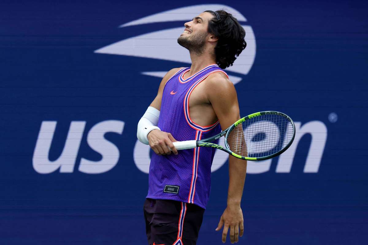 Alcaraz volta a atrair todas as atenções no regresso ao US Open
