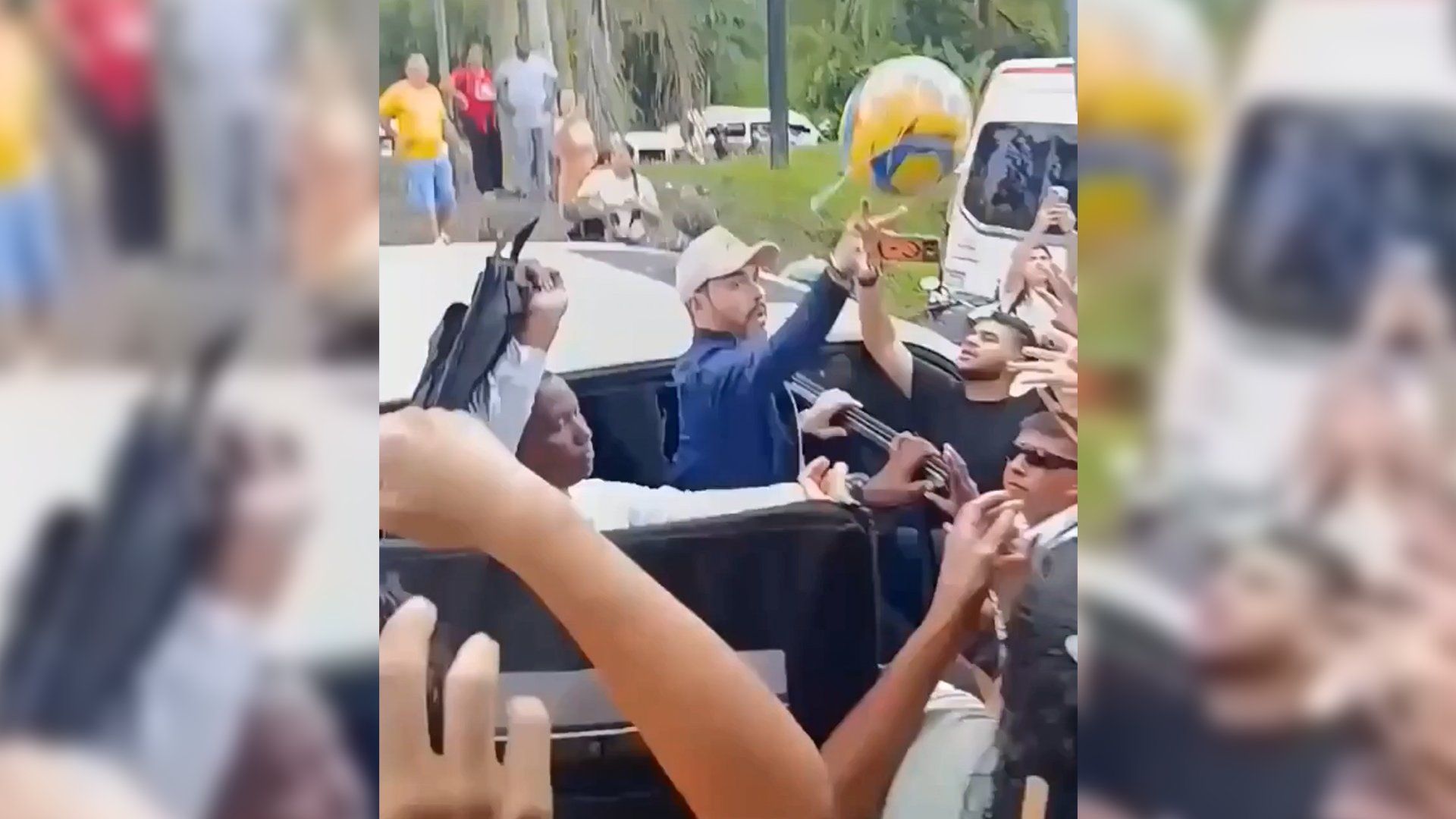 Controvérsia na Colômbia: entrega de bolas de futebol em meio a falta de ajuda a vítimas de sismo